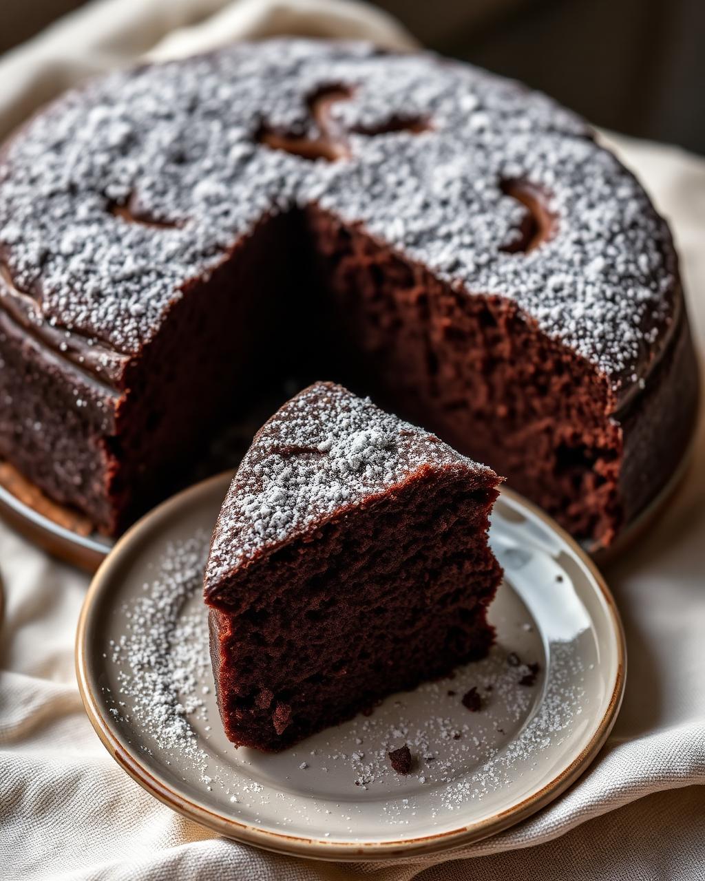One-Bowl Chocolate Olive Oil Cake
